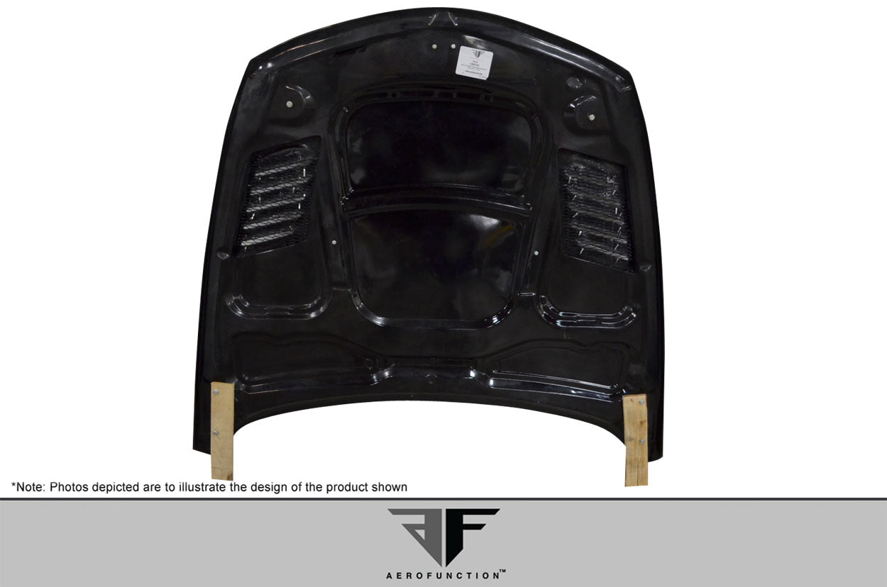 2004-2010 BMW 6 Series M6 E63 E64 Carbon AF-1 Hood ( CFP ) - 1 Piece