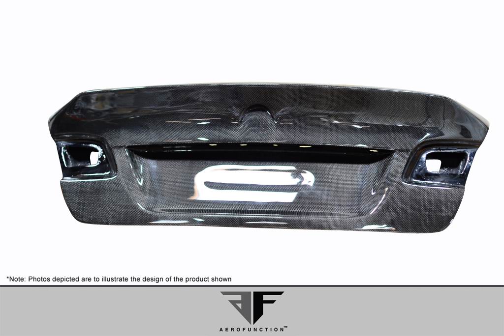 2007-2013 BMW 3 Series Aero Function AF-2 Carbon Fiber Trunk