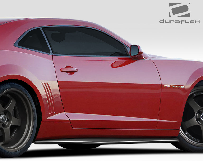 2010-2015 Chevrolet Camaro Duraflex Stingray Z Look Side Skirt Rocker Panels - 2 Piece