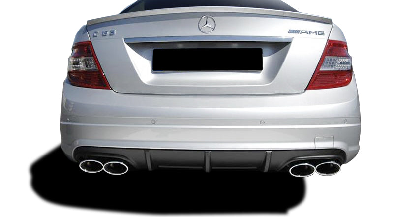 2008-2014 Mercedes C Class Vaero C63 V1 Look Rear Bumper