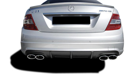 2008-2014 Mercedes C Class Vaero C63 V1 Look Rear Bumper