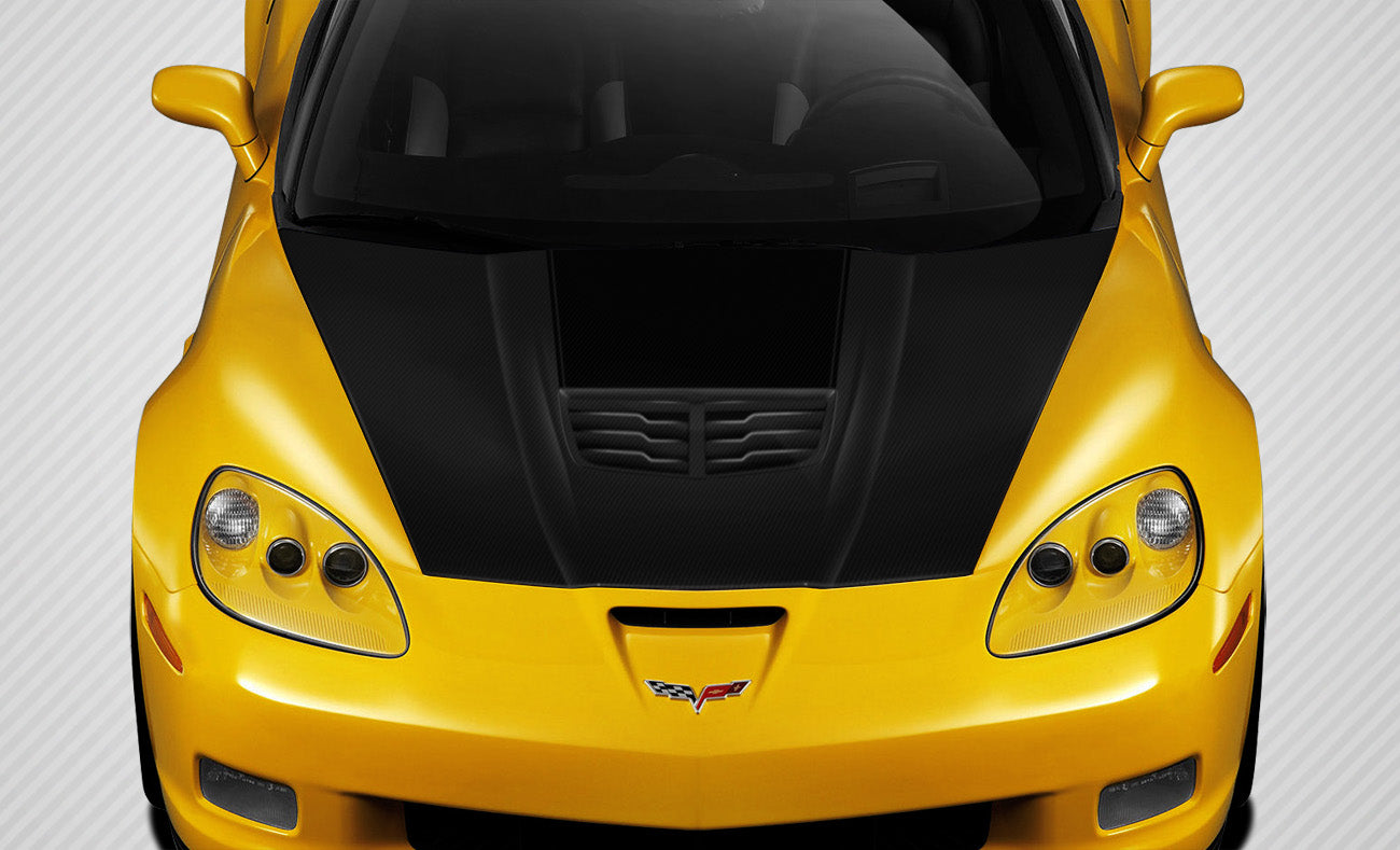 2005-2013 Chevrolet Corvette Carbon Creations Stingray Z Carbon Fiber Hood