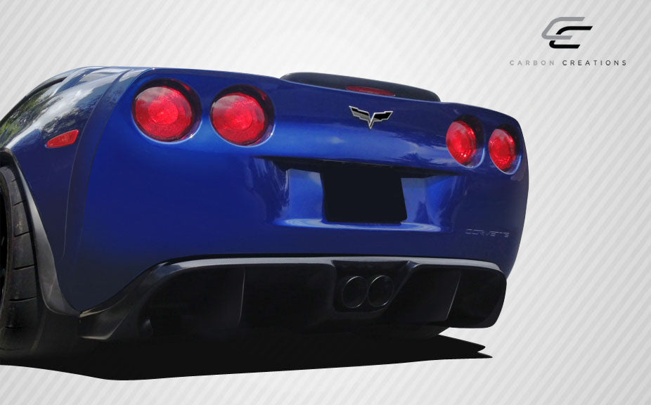 2005-2013 Chevrolet Corvette Carbon Creations GT Racing Carbon Fiber Rear Lip