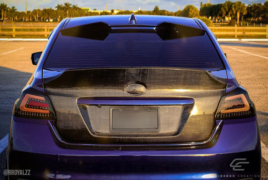 2015-2021 Subaru WRX Carbon Creations NBR Concept Carbon Fiber Trunk
