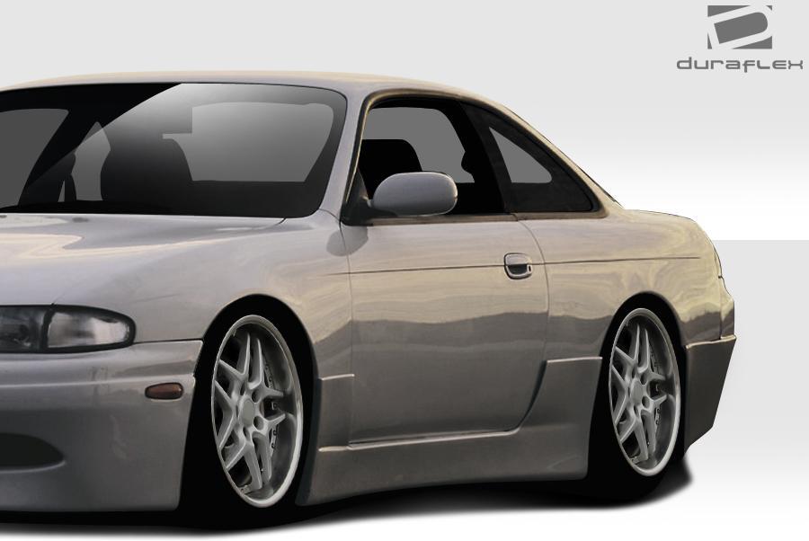 1995-1998 Nissan 240SX Duraflex Supercool Side Skirts