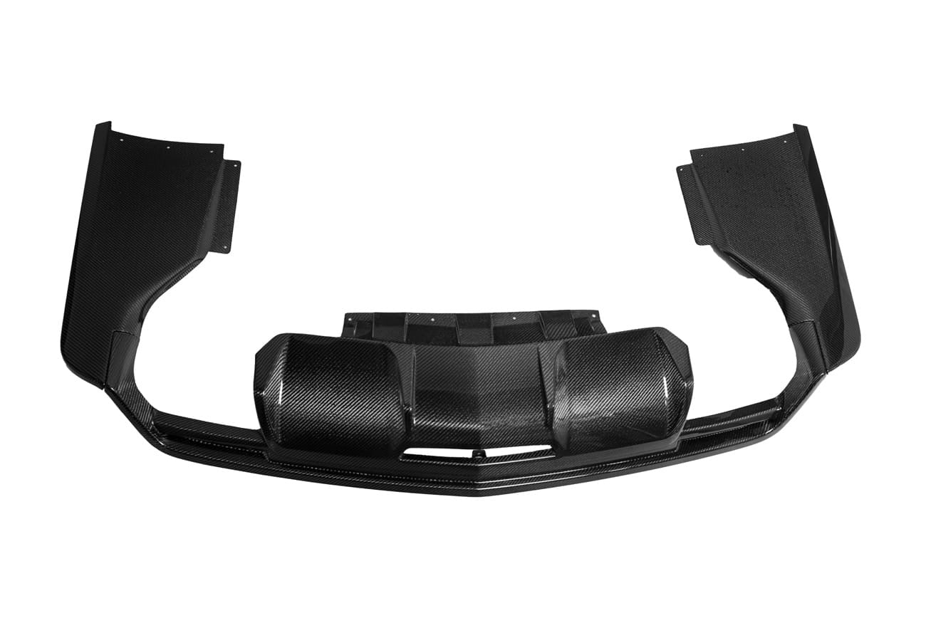 2016+ CADILLAC CTS-V V3 | REAR DIFFUSER CARBON FIBER 3 PIECE
