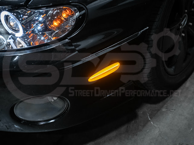 2004-2006 Pontiac GTO | Front Clear / Red / or Black Lens Amber Light LED Side Markers Pair
