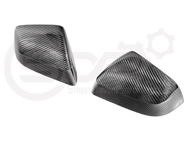 2025-Up Tesla Model Y | Carbon Fiber Tape On Side Mirror Cap Covers Pair