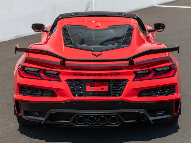 2023-UP CORVETTE C8 Z06 & E-RAY | LICENSE PLATE BACKING