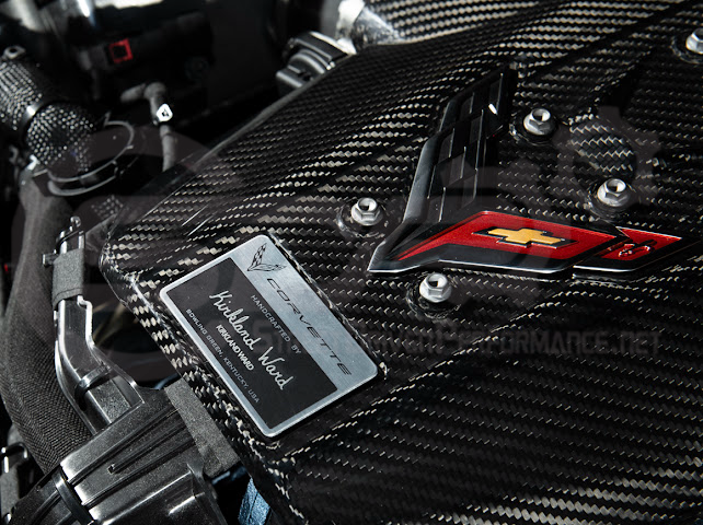2025-Up Chevy Corvette C8 ZR1 | Dry Carbon Fiber Rear Engine Cover One-Piece