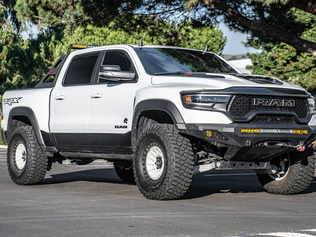 2019-UP RAM 1500 TRX CARBON FIBER FRONT AIR INTAKE HOOD SCOOP
