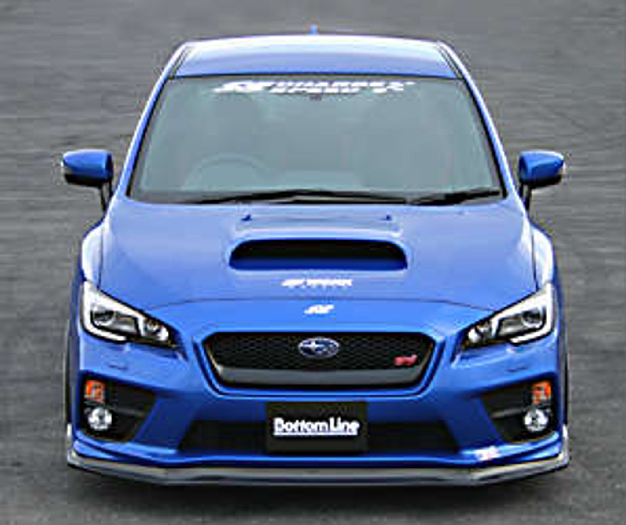 Charge Speed 2015-2017 Subaru WRX STi 4 Doors Sedan VA-B-C BottomLine Type 1 Carbon Full Lip Kit for STi