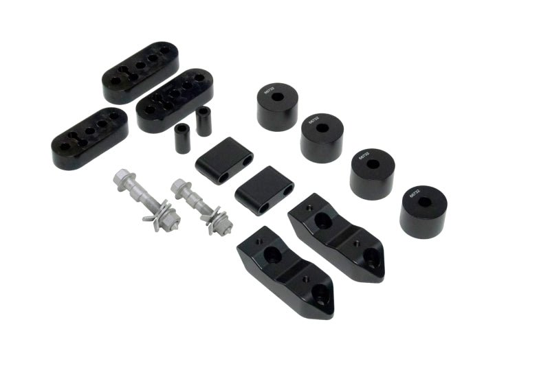 Whiteline Subaru Crosstrek front and rear lift kit bushing components, designed for 24-26 models.