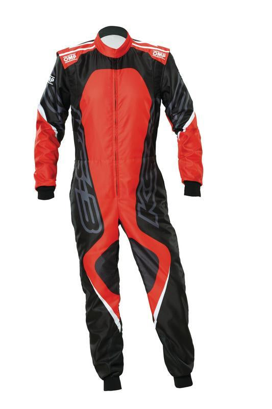 OMP KS-3X ART OVERALL FIA 8877-2022 (KIDS) BLACK / FLUO YELLOW SZ 140