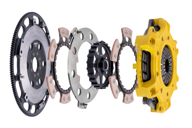 ACT Mod-Twin 10.5 Maxx Xtreme Rigid Race Ceramic Clutch Kit; 26-Spline GM