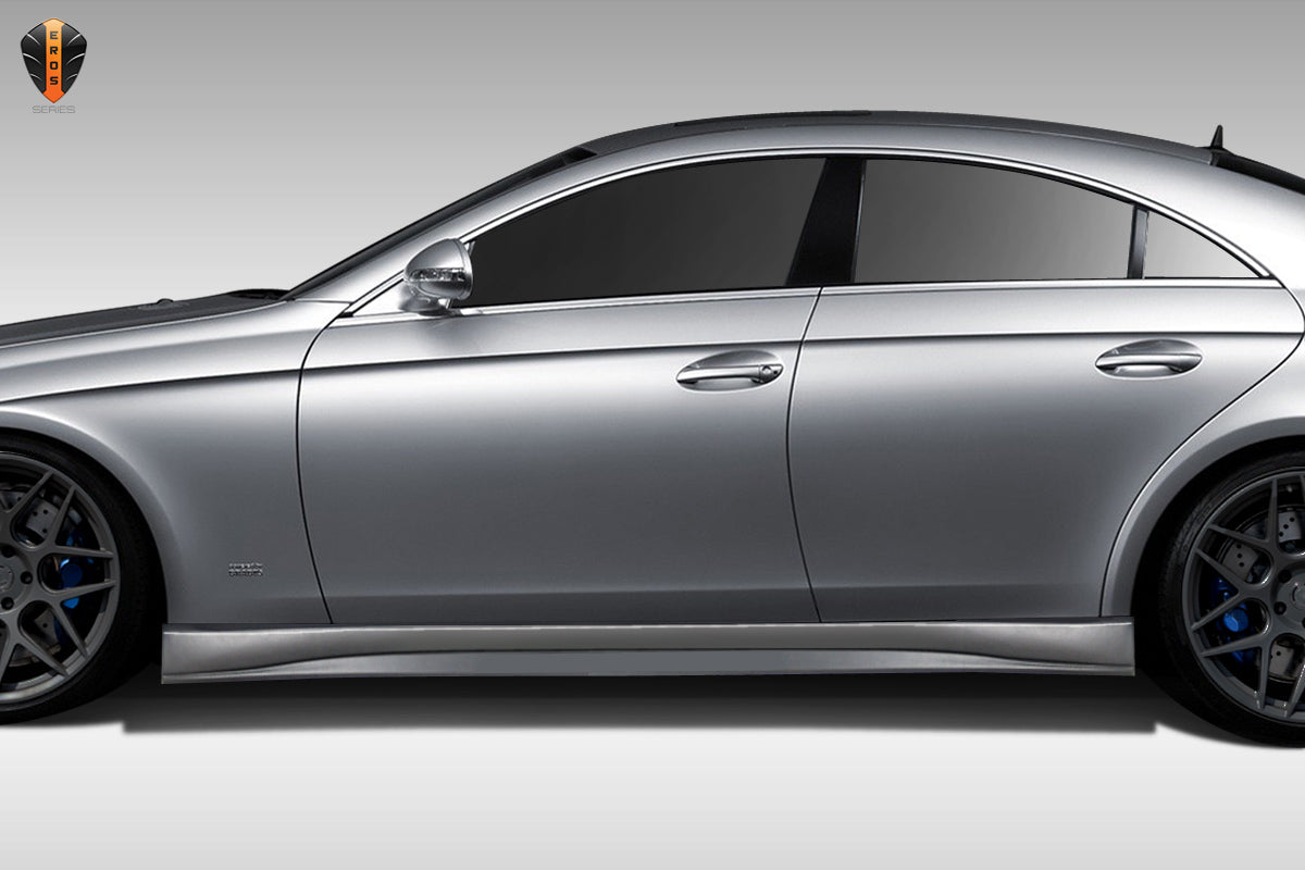 2006-2011 Mercedes CLS Class C219 W219 Eros Version 1 Side Skirts Rocker Panels - 2 Piece (S)