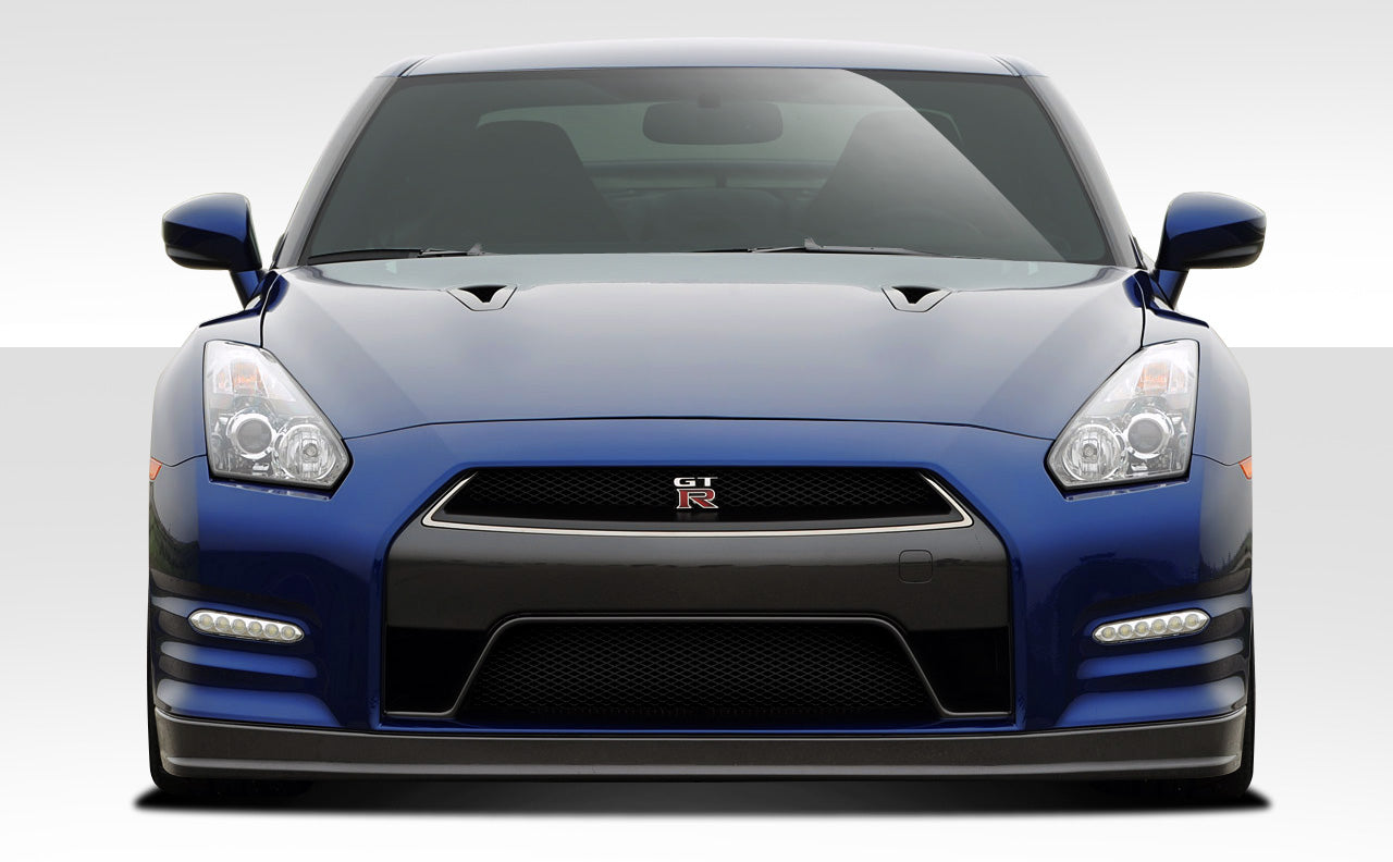 2009-2016 Nissan GT-R R35 Duraflex OEM Facelift Look Conversion Front Bumper Cover - 1 Piece (S)