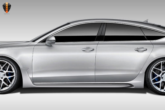 2012-2018 Audi A7 Duraflex Eros Version 1 Side Skirts