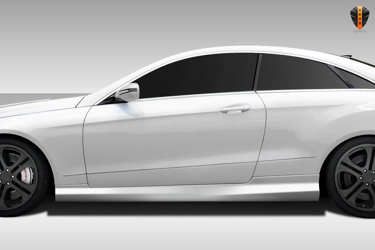 2010-2016 Mercedes E Class C207 2DR A207 Convertible Eros Version 3 Side Skirt Rocker Panels - 2 Piece (S)