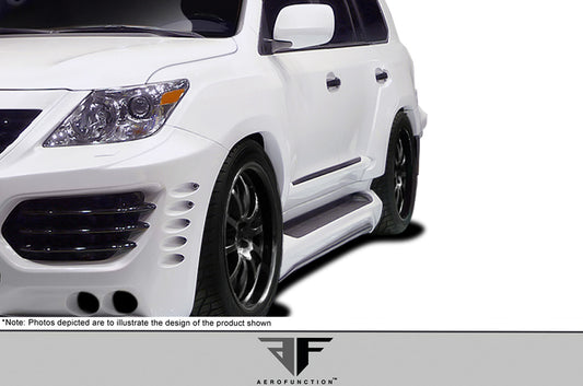 2008-2015 Lexus LX Aero Function AF-1 Side Skirts