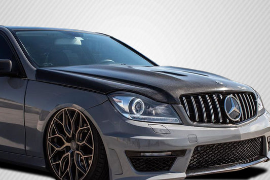 2008-2011 Mercedes C Class Carbon Creations Black Series Look Carbon Fiber Hood