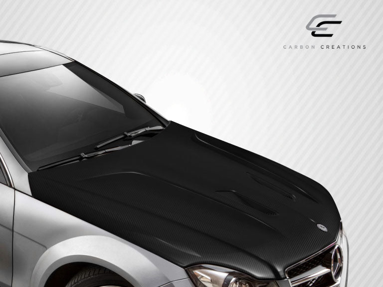 2012-2014 Mercedes C Class Carbon Creations Black Series Look Carbon Fiber Hood