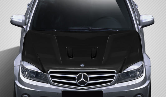 2008-2011 Mercedes C63 Carbon Creations Black Series Look Carbon Fiber Hood