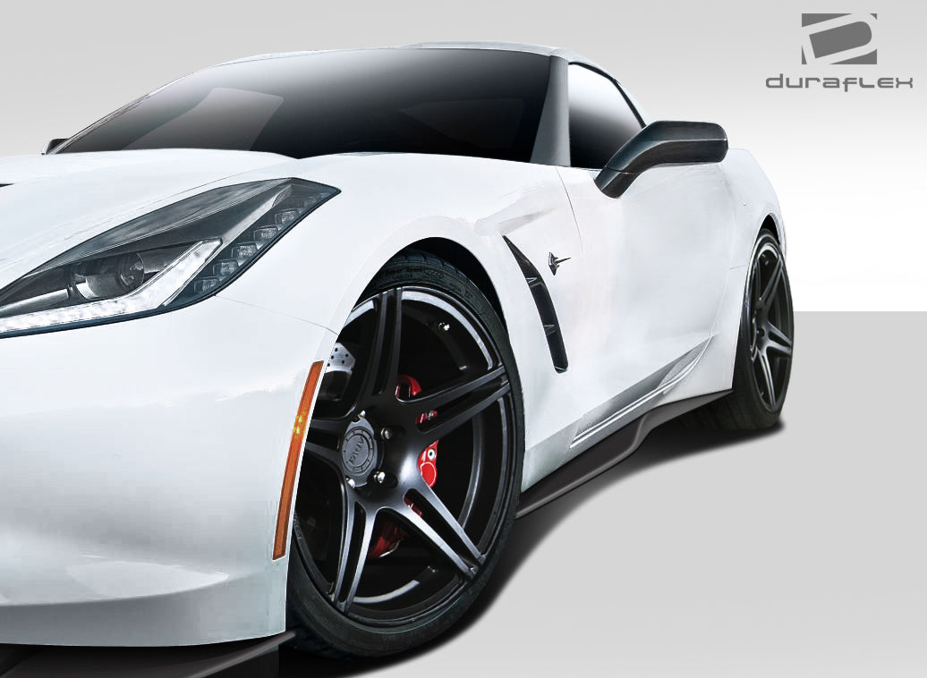 2014-2019 Chevrolet Corvette Duraflex Thunderbolt Side Skirts