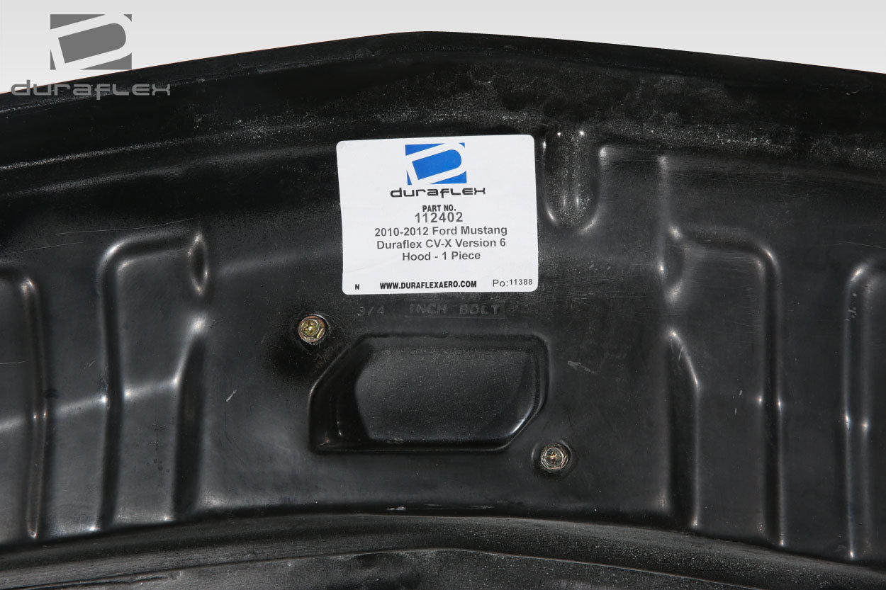 2010-2012 Ford Mustang Duraflex CVX Hood