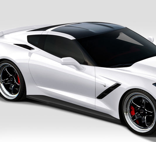 2014-2019 Chevrolet Corvette Duraflex Gran Veloce Side Skirts