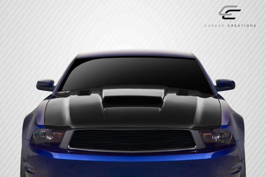 2010-2012 Ford Mustang Carbon Creations CVX Carbon Fiber Hood