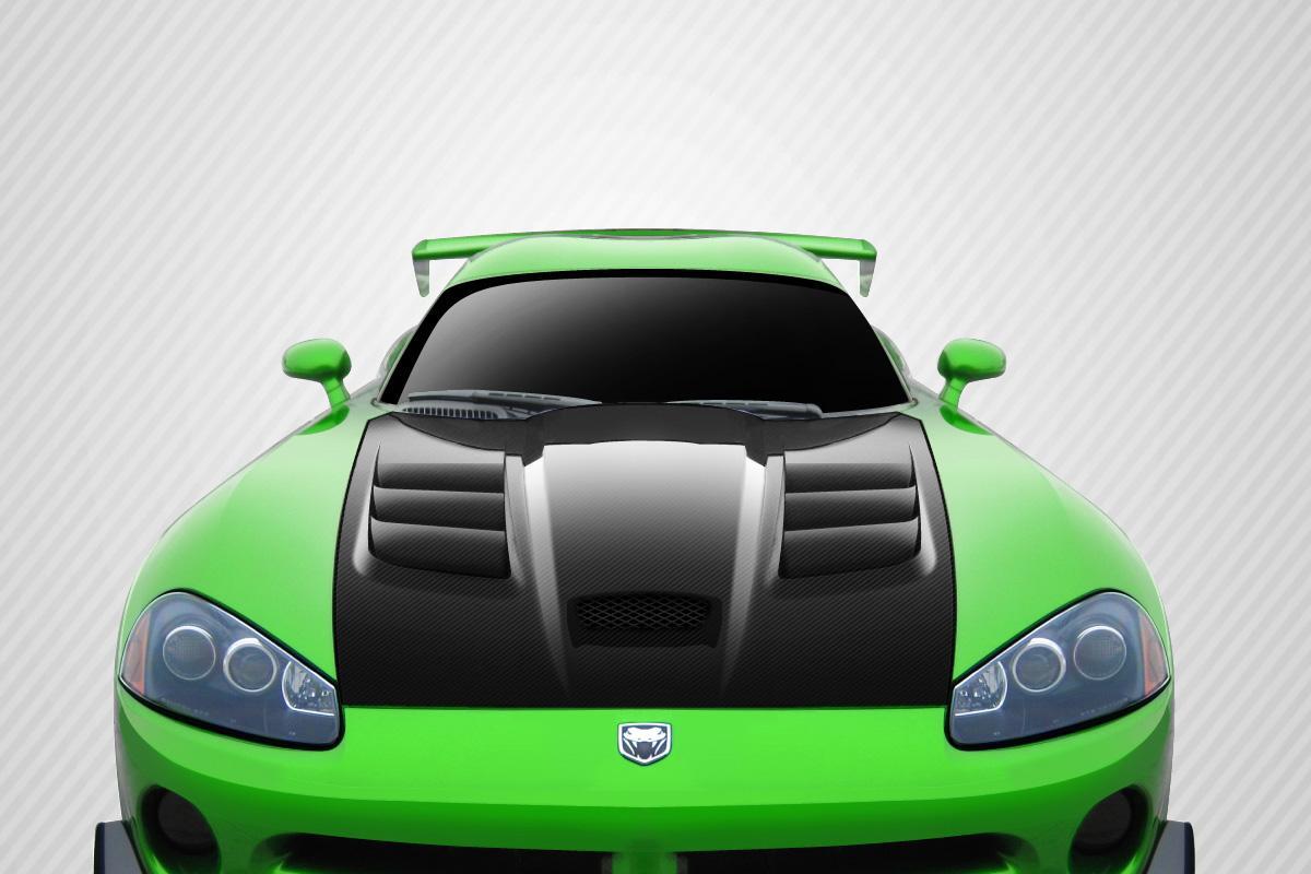 2003-2009 Dodge Viper Carbon Creations ACR Carbon Fiber Hood