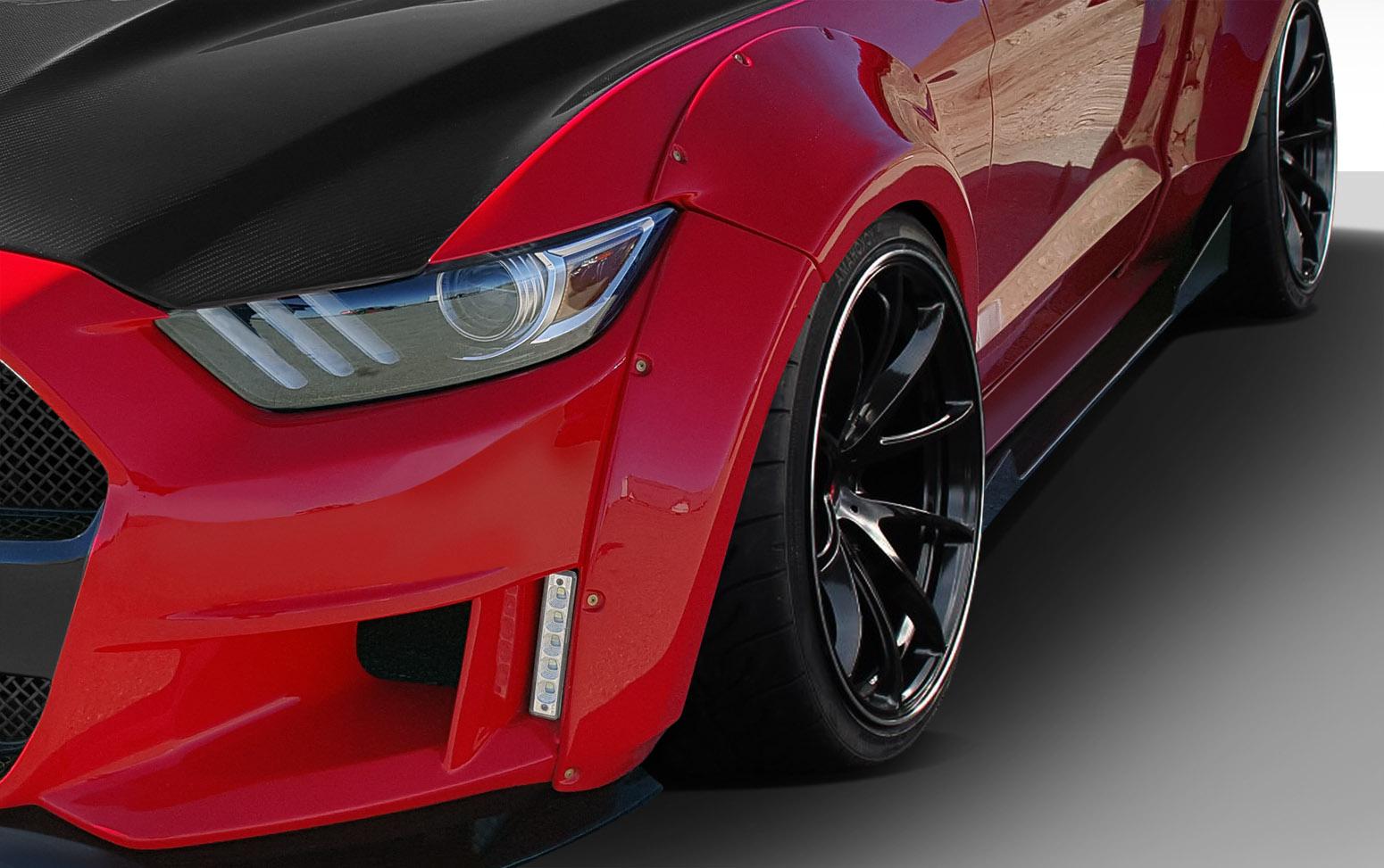 2015-2017 Ford Mustang Duraflex Grid Fender Flare