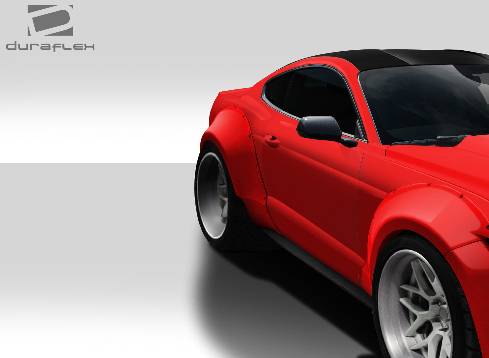 2015-2023 Ford Mustang Duraflex Grid Fender Flare