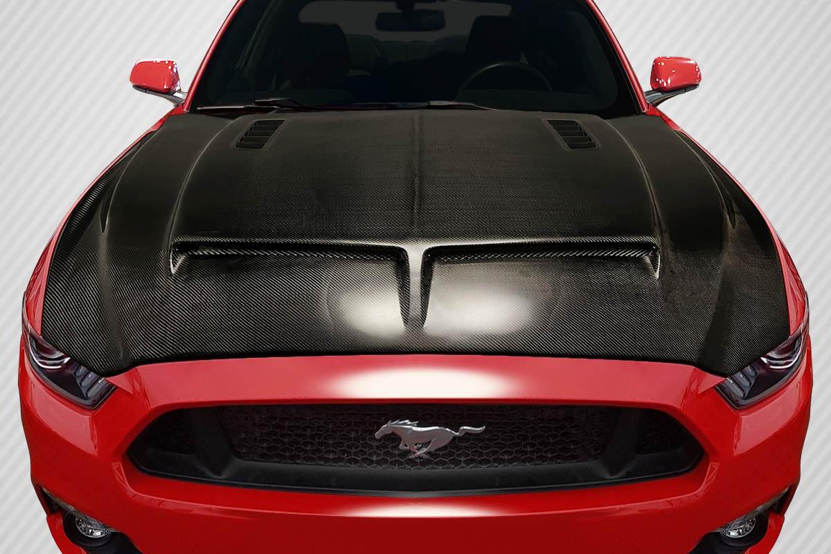 2015-2017 Ford Mustang Carbon Creations GT500 Carbon Fiber Hood