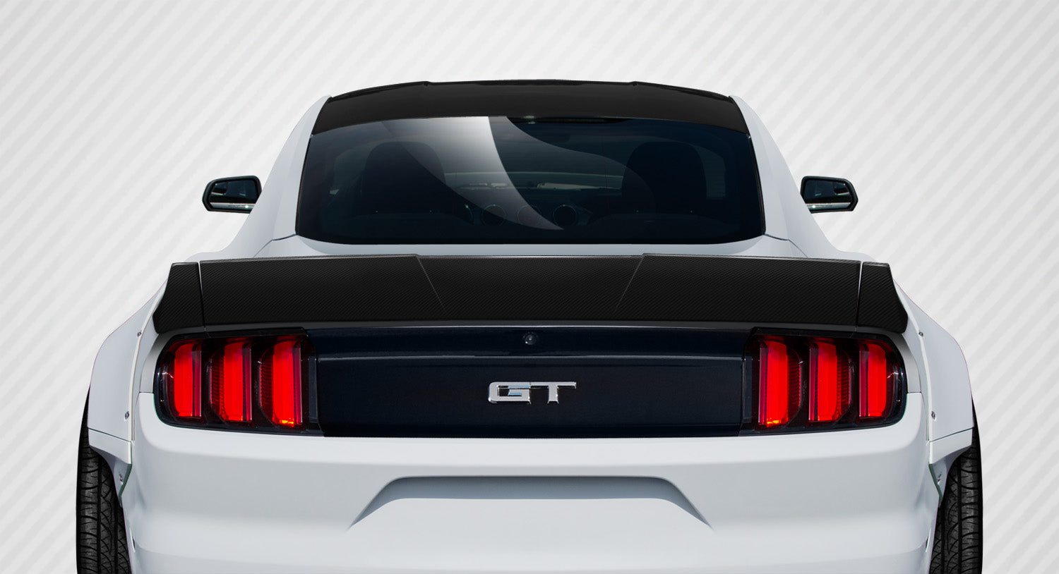 2015-2023 Ford Mustang Carbon Creations Grid Carbon Fiber Rear Wing