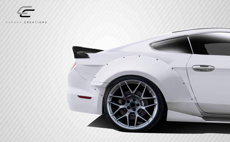 2015-2023 Ford Mustang Carbon Creations Grid Carbon Fiber Rear Wing
