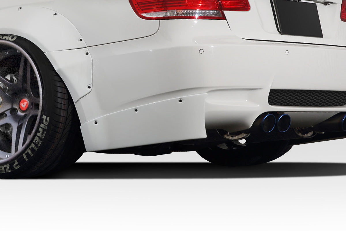 2008-2013 BMW M3 E92 E93 Duraflex Circuit Rear Bumper Extensions - 2 Piece (S)