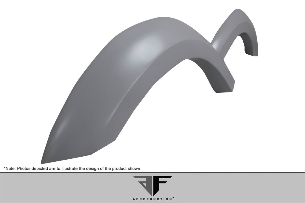 2014-2018 BMW X5 F15 Urethane AF-1 Wide Body Front Fender Flares ( PUR-RIM ) - 2 Piece (S)
