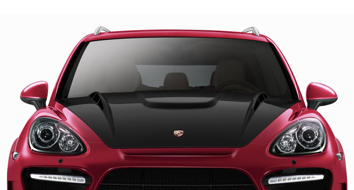 2011-2014 Porsche Cayenne Aero Function AF-3 Carbon Fiber Hood