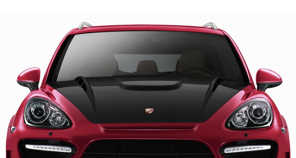 2011-2014 Porsche Cayenne Aero Function AF-3 Carbon Fiber Hood