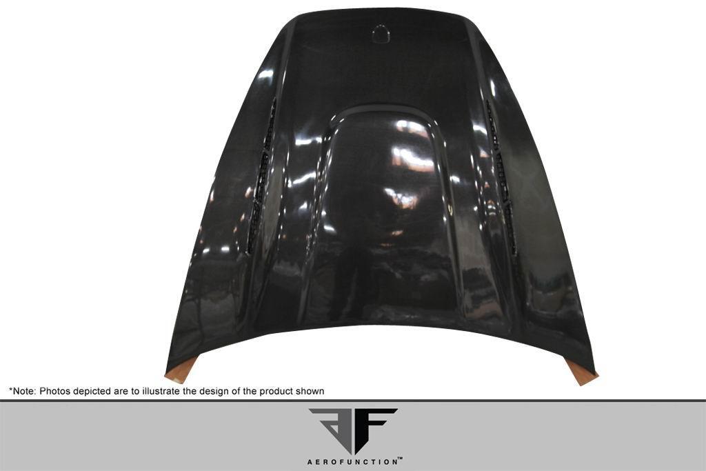 2011-2014 Porsche Cayenne Aero Function AF-3 Carbon Fiber Hood