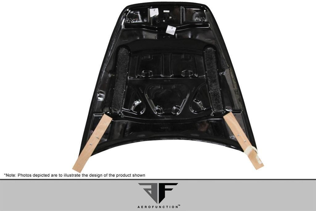 2011-2014 Porsche Cayenne Aero Function AF-3 Carbon Fiber Hood