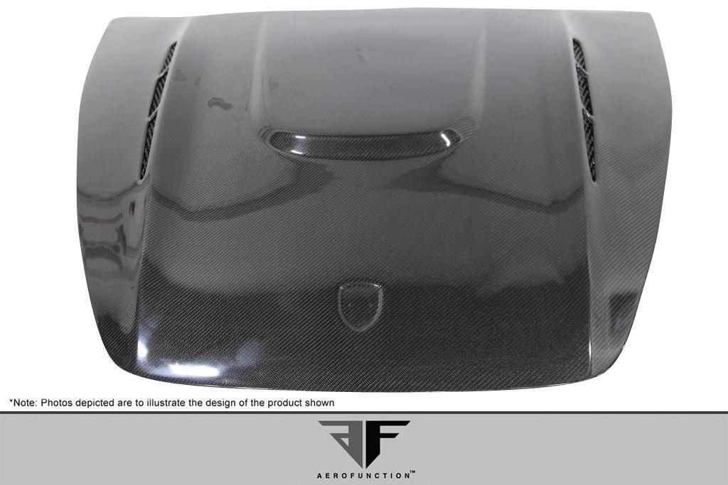 2011-2014 Porsche Cayenne Aero Function AF-3 Carbon Fiber Hood