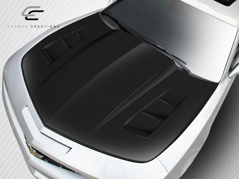 2010-2015 Chevrolet Camaro Carbon Creations TS-1 Carbon Fiber Hood