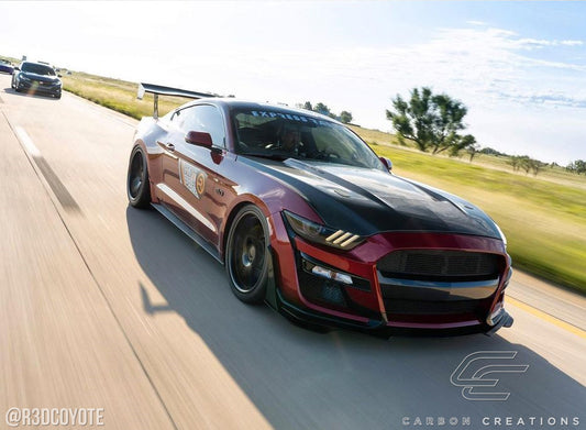 2015-2017 Ford Mustang Carbon Creations GT350 Carbon Fiber Hood