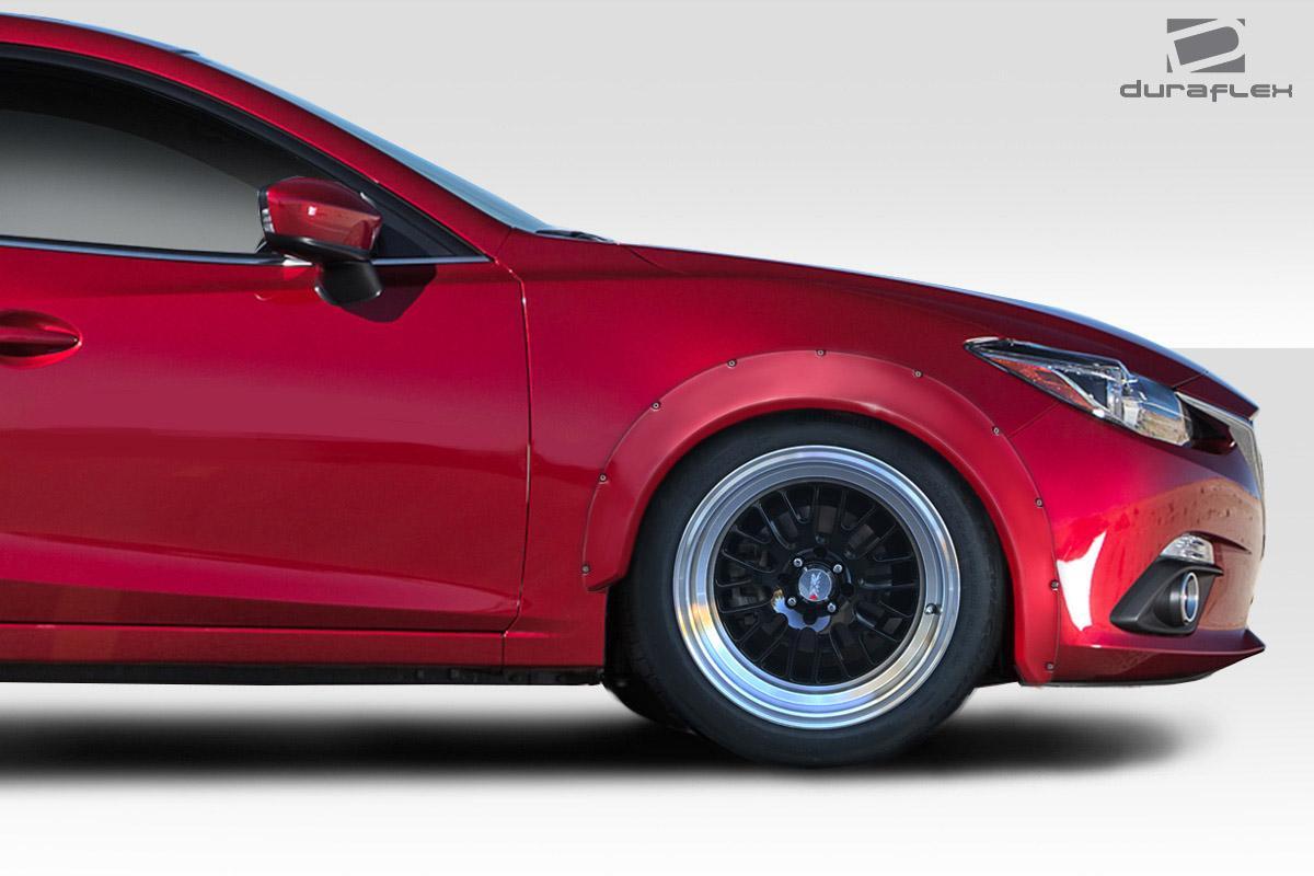 Universal Duraflex Fender Flares 10cm - 2 Piece