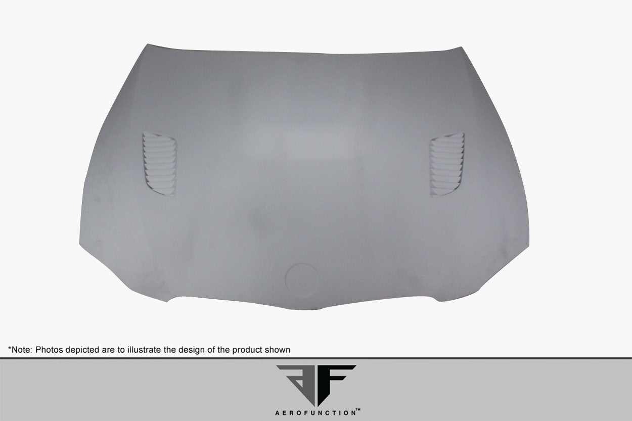 2011-2013 BMW 3 Series E92 2dr E93 Convertible AF-1 Hood ( GFK ) - 1 Piece