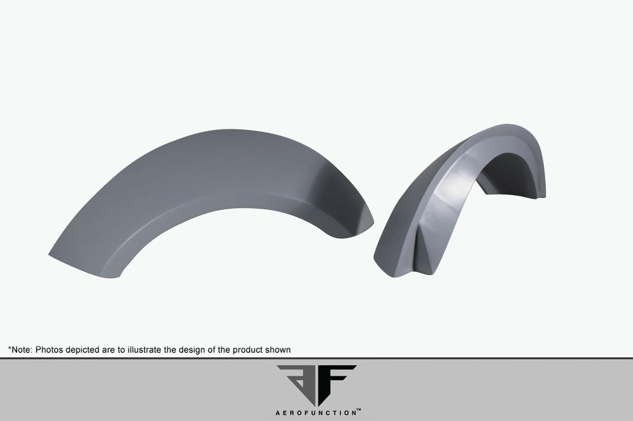 2008-2013 BMW M3 E92 2DR Coupe AF-5 Wide Body Rear Fender Flares ( GFK ) - 2 Piece