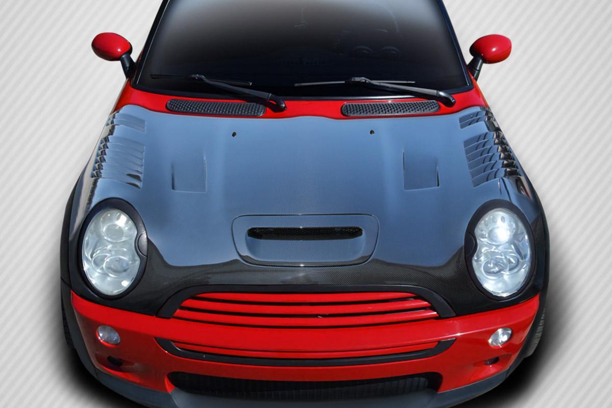 2002-2008 MINI Cooper Carbon Creations Racer Carbon Fiber Hood